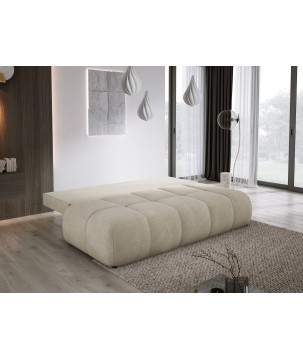 Sofa COCO z funkcja spania i pojemnikiem BEŻOWY CLOUD 03