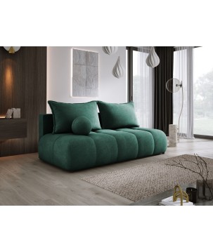 Sofa COCO z funkcja spania i pojemnikiem ZIELONY CLOUD 39