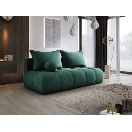 Sofa COCO z funkcja spania i pojemnikiem ZIELONY CLOUD 39