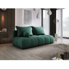 Sofa COCO z funkcja spania i pojemnikiem ZIELONY CLOUD 39