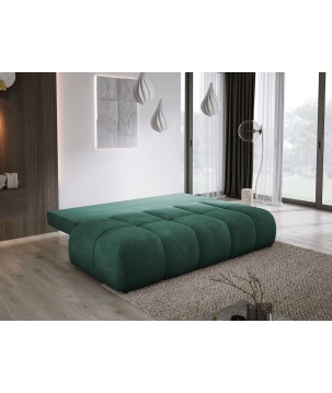Sofa COCO z funkcja spania i pojemnikiem ZIELONY CLOUD 39