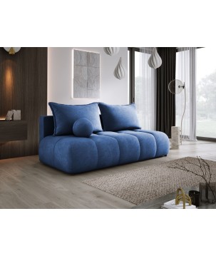 Sofa COCO z funkcja spania i pojemnikiem NIEBIESKI CLOUD 74