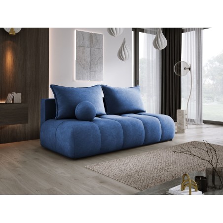 Sofa COCO z funkcja spania i pojemnikiem NIEBIESKI CLOUD 74