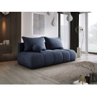 Sofa COCO z funkcja spania i pojemnikiem CIEMNO NIEBIESKI CLOUD 79
