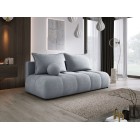 Sofa COCO z funkcja spania i pojemnikiem JASNY SZARY CLOUD 82