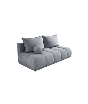 Sofa COCO z funkcja spania i pojemnikiem JASNY SZARY CLOUD 82