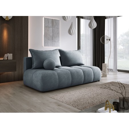 Sofa COCO z funkcja spania i pojemnikiem SZARY CLOUD 84