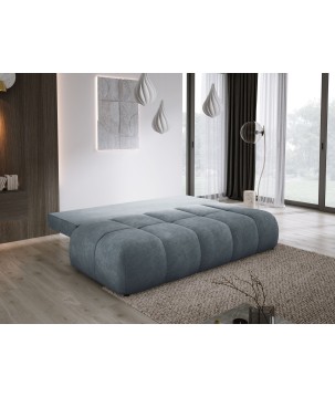 Sofa COCO z funkcja spania i pojemnikiem SZARY CLOUD 84