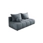 Sofa COCO z funkcja spania i pojemnikiem SZARY CLOUD 84