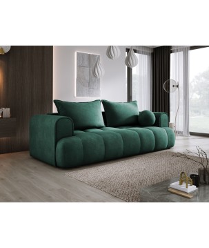 Sofa COCO z funkcja spania i pojemnikiem ZIELONY CLOUD 39