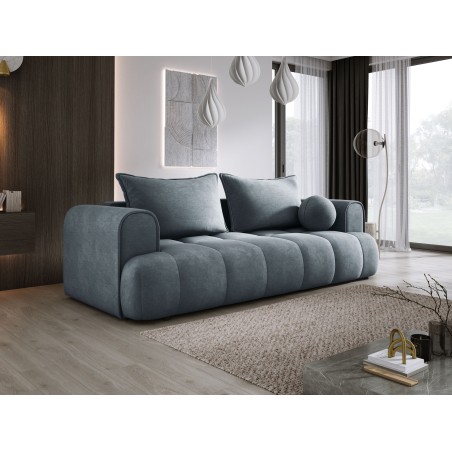 Sofa COCO z funkcja spania i pojemnikiem SZARY CLOUD 84
