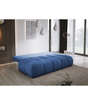 Sofa COCO z funkcja spania i pojemnikiem NIEBIESKI CLOUD 74