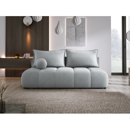 Sofa COCO z funkcja spania i pojemnikiem POPIELATY CLOUD 81