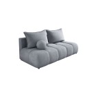 Sofa COCO z funkcja spania i pojemnikiem JASNY SZARY CLOUD 82