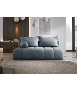 Sofa COCO z funkcja spania i pojemnikiem SZARY CLOUD 84