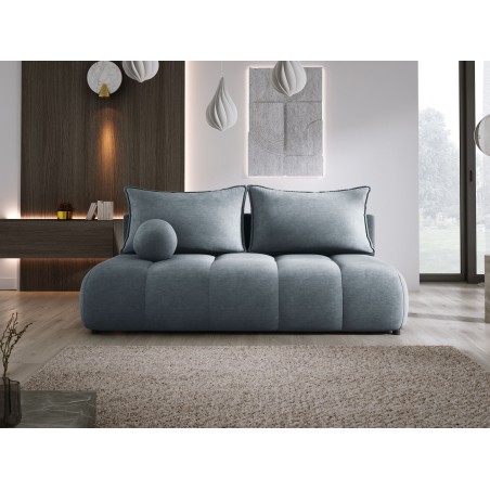 Sofa COCO z funkcja spania i pojemnikiem SZARY CLOUD 84