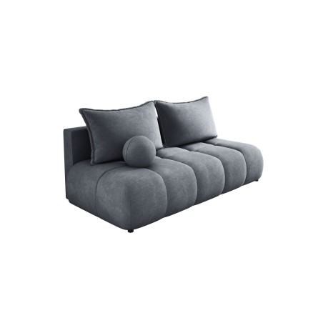 Sofa COCO z funkcja spania i pojemnikiem CIEMNY SZARY CLOUD 91