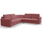 Narożnik LAREN nowoczesna sofa z funkcją spania pojemnik na pościel prawa strona CASTEL 59 251x251x85 cm