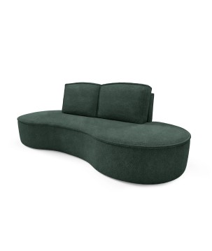Sofa MOLLY z funkcja spania i pojemnikiem ZIELONY ABRIAMO 09