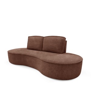 Sofa MOLLY z funkcja spania i pojemnikiem BRĄZOWY ABRIAMO 12