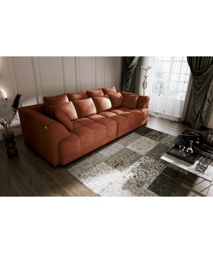 Sofa TIGA z funkcja spania Elektryczny System rozkładania APHRODITE 09 WERSAL