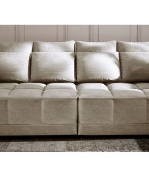 Sofa TIGA z funkcja spania Elektryczny System rozkładania CLOUD 03 WERSAL