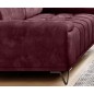 Sofa PALLADIO 2 osobowa z regulowanymi zagłówkami MONOLITH 69 WERSAL