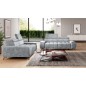Sofa PALLADIO 2 osobowa z regulowanymi zagłówkami MONOLITH 84 WERSAL