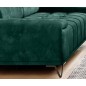 Sofa PALLADIO 3 osobowa z regulowanymi zagłówkami MONOLITH 37 WERSAL