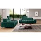 Sofa PALLADIO 3 osobowa z regulowanymi zagłówkami MONOLITH 37 WERSAL