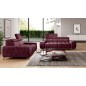 Sofa PALLADIO 3 osobowa z regulowanymi zagłówkami MONOLITH 69 WERSAL