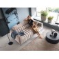Sofa GANDI 140 z funkcją RELAX i włoski system rozkładania funkcji spania ONTARIO 02 WERSAL
