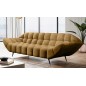 Sofa GAPPA 2 osobowa wolnostojąca w tkaninie MONOLITH 48 WERSAL