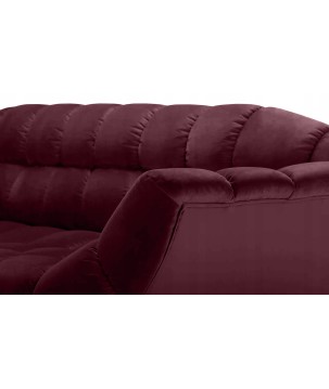 Sofa GAPPA 2 osobowa wolnostojąca w tkaninie MONOLITH 69 WERSAL