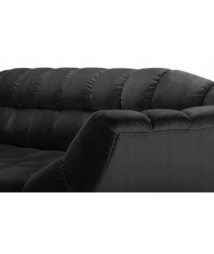 Sofa GAPPA 2 osobowa wolnostojąca w tkaninie MONOLITH 97 WERSAL