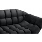Sofa GAPPA 2 osobowa wolnostojąca w tkaninie MONOLITH 97 WERSAL