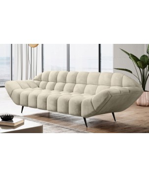 Sofa GAPPA 3 osobowa wolnostojąca w tkaninie MONOLITH 02 WERSAL