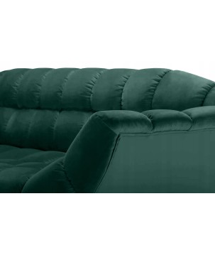 Sofa GAPPA 3 osobowa wolnostojąca w tkaninie MONOLITH 37 WERSAL