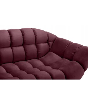 Sofa GAPPA 3 osobowa wolnostojąca w tkaninie MONOLITH 69 WERSAL