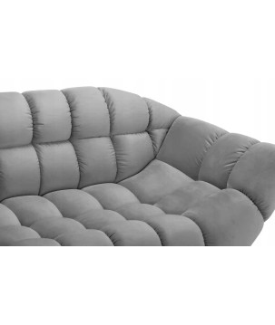 Sofa GAPPA 3 osobowa wolnostojąca w tkaninie MONOLITH 85 WERSAL