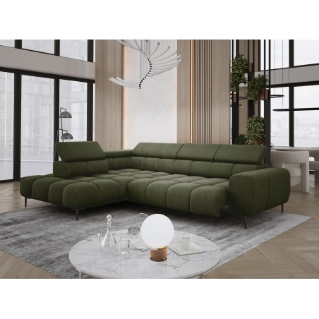 Narożnik PLAZA L wolnostojący Prawostronny w tkaninie Promocyjnej CLOUD 81 WERSAL