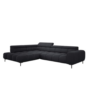 Narożnik PLAZA L wolnostojący Prawostronny w tkaninie Promocyjnej EDEN 01 WERSAL