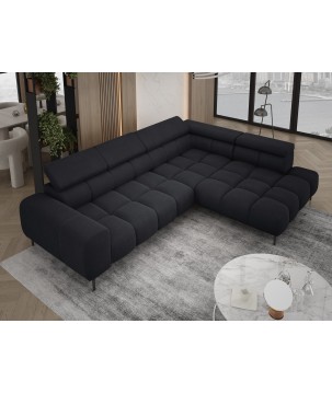 Narożnik PLAZA L wolnostojący Prawostronny w tkaninie Promocyjnej EDEN 04 WERSAL