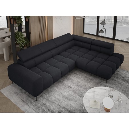Narożnik PLAZA L wolnostojący Prawostronny w tkaninie Promocyjnej EDEN 04 WERSAL
