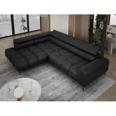 Narożnik PLAZA L wolnostojący Prawostronny w tkaninie Promocyjnej CLOUD 03 WERSAL