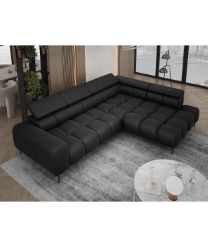 Narożnik PLAZA L wolnostojący Prawostronny w tkaninie Promocyjnej CLOUD 39 WERSAL