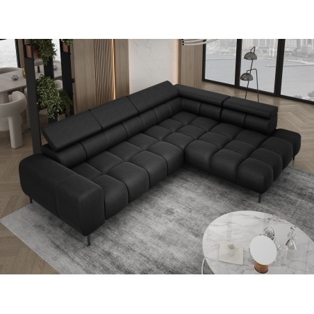 Narożnik PLAZA L wolnostojący Prawostronny w tkaninie Promocyjnej CLOUD 39 WERSAL