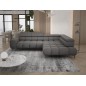 Narożnik PLAZA L wolnostojący Prawostronny w tkaninie Promocyjnej CLOUD 82 WERSAL