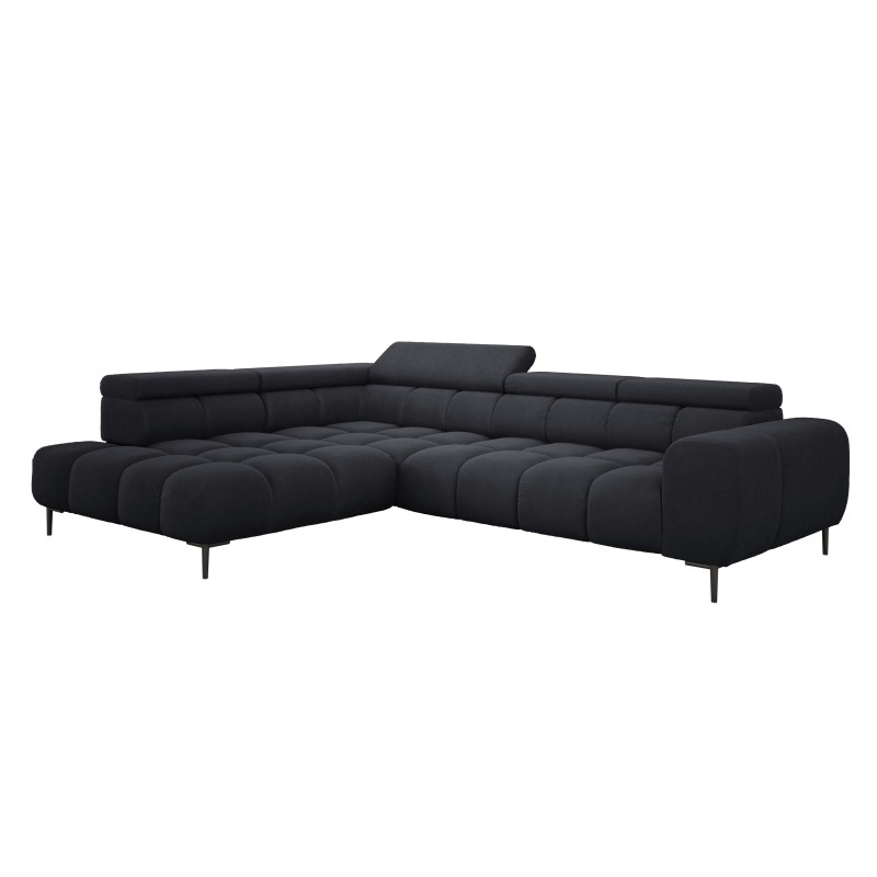 Narożnik PLAZA L wolnostojący Prawostronny w tkaninie Promocyjnej EDEN 01 WERSAL
