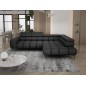 Narożnik PLAZA L wolnostojący Prawostronny w tkaninie Promocyjnej CLOUD 81 WERSAL